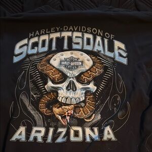 Harley-Davidson Black and Gold Scottsdale T-Shirt